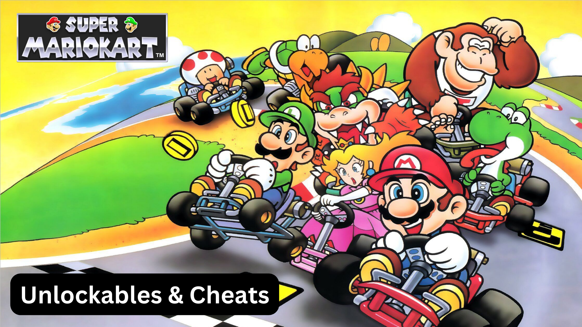 Super Mario Kart Unlockables & Cheats