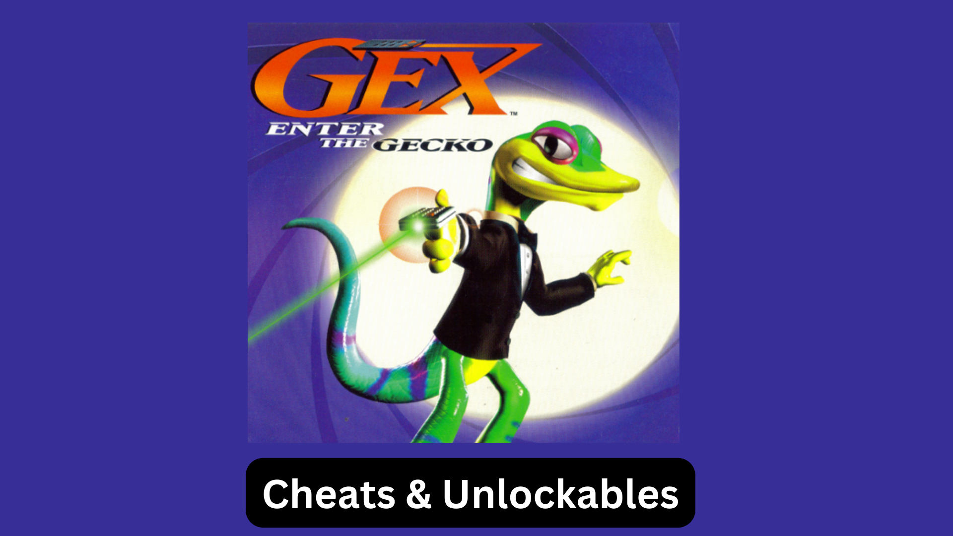 gex: enter the gecko cheats and unlockables
