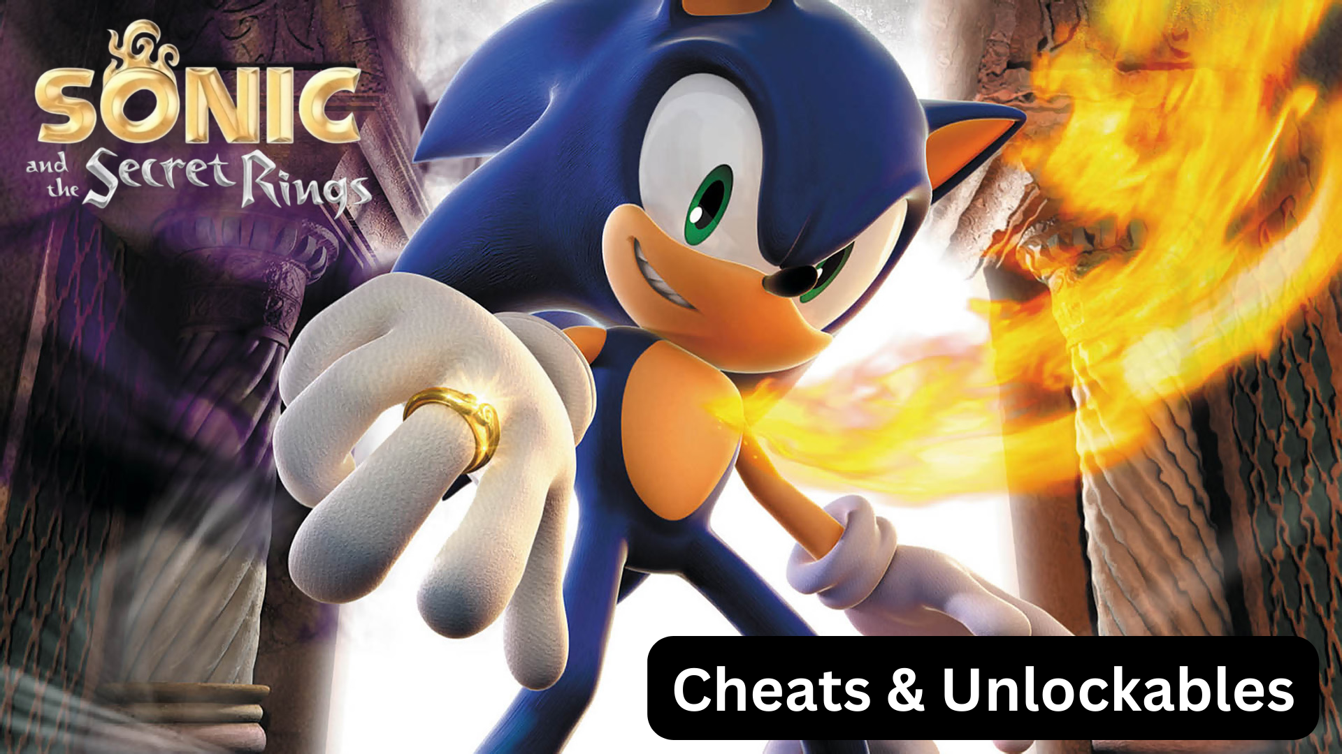 sonic and the secret rings cheats