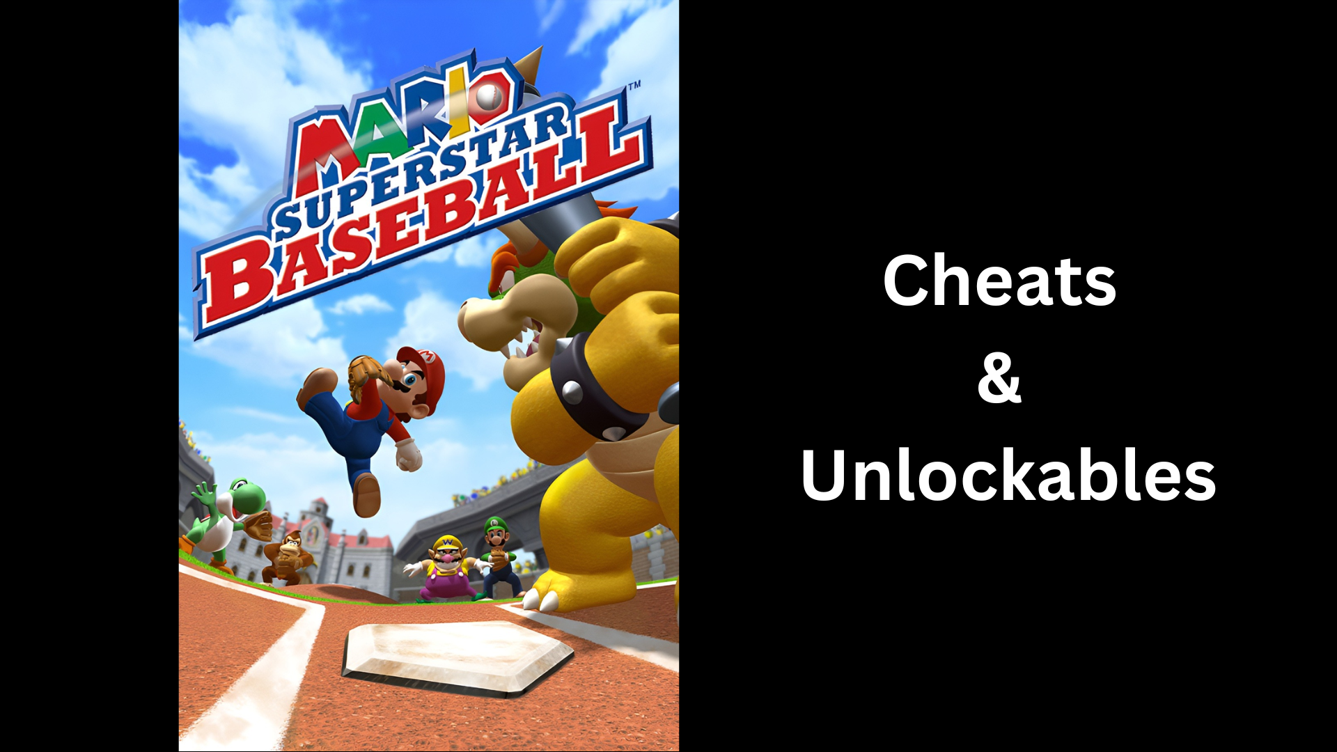 mario superstar baseball cheats and unlockables