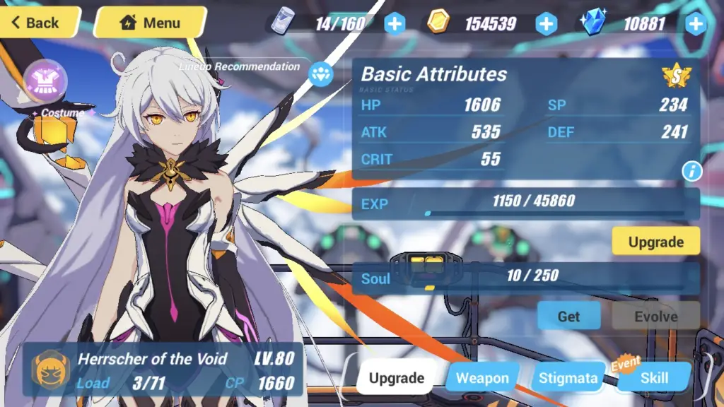 navigation and progression honkai impact 3rd