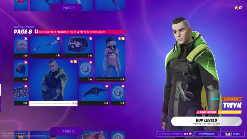 twyn outfit fortnite battle pass rewards