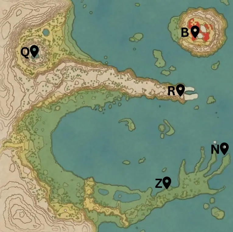 cobalt coastlands unown locations