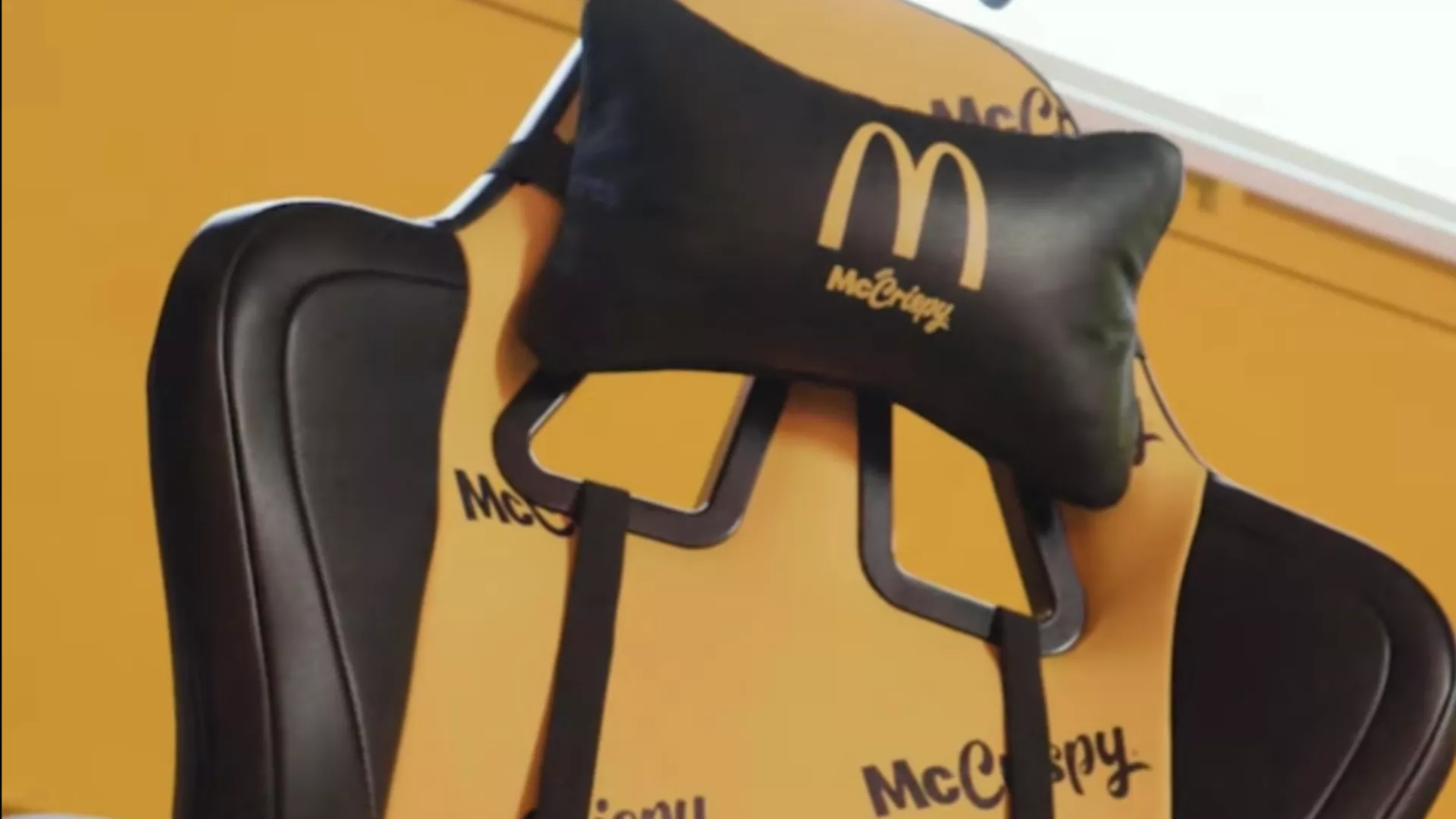 mcdonalds gaming chair