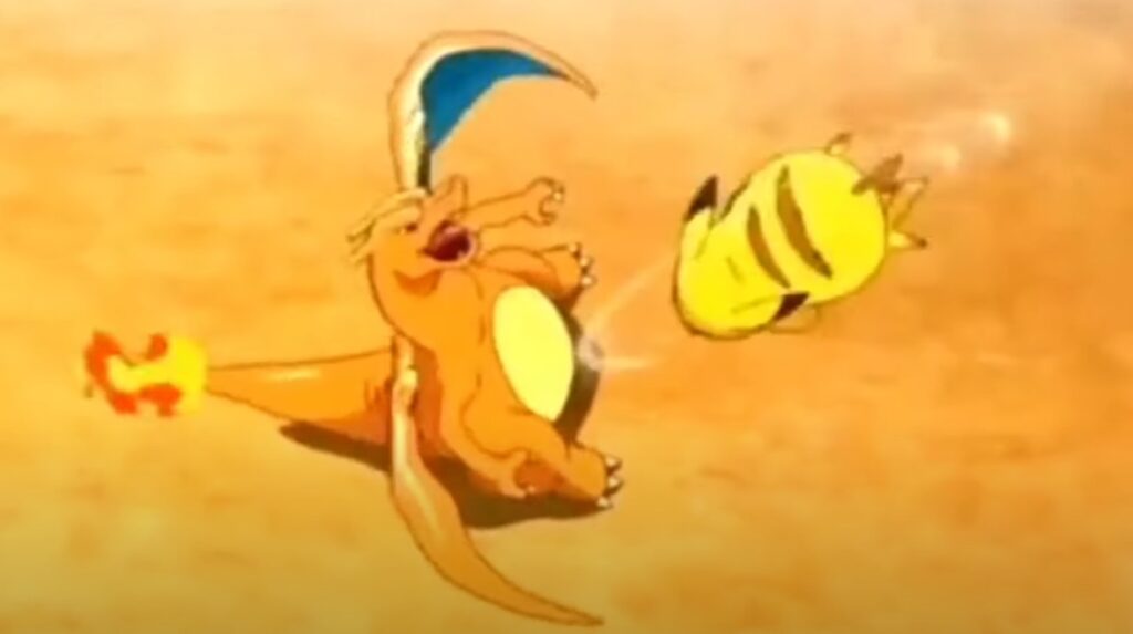 pikachu vs charizard