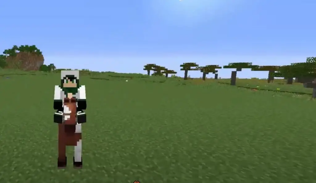how to mount a horse in minecraft
