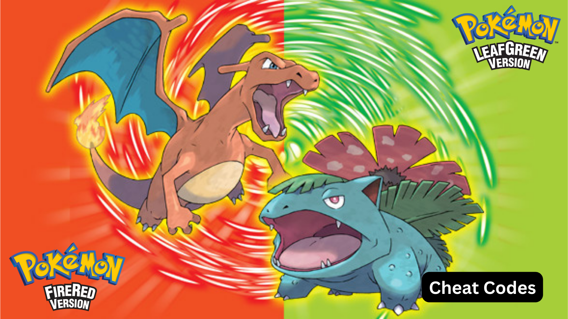 Pokémon FireRed & LeafGreen Cheat Codes