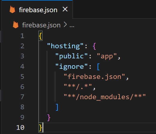 firebase.json