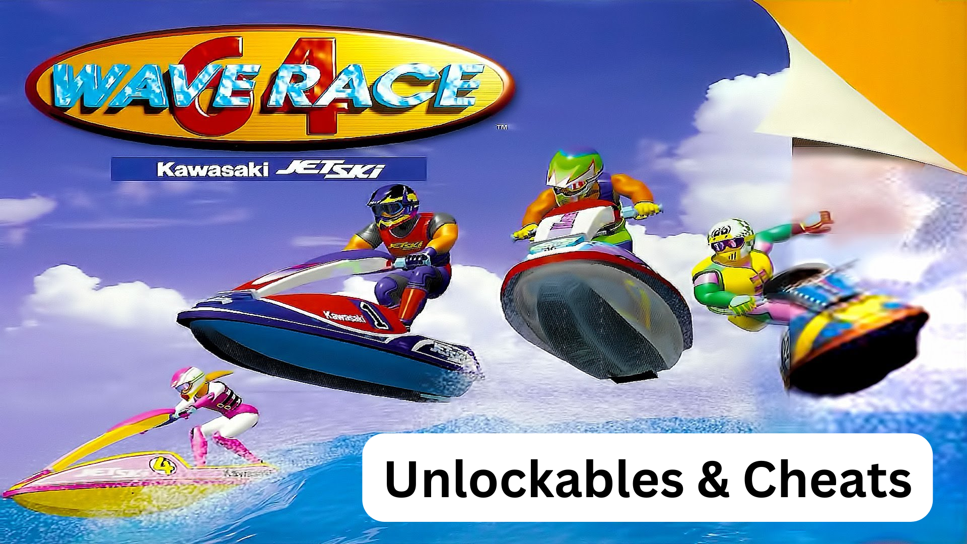 wave race 64 unlockables and cheats