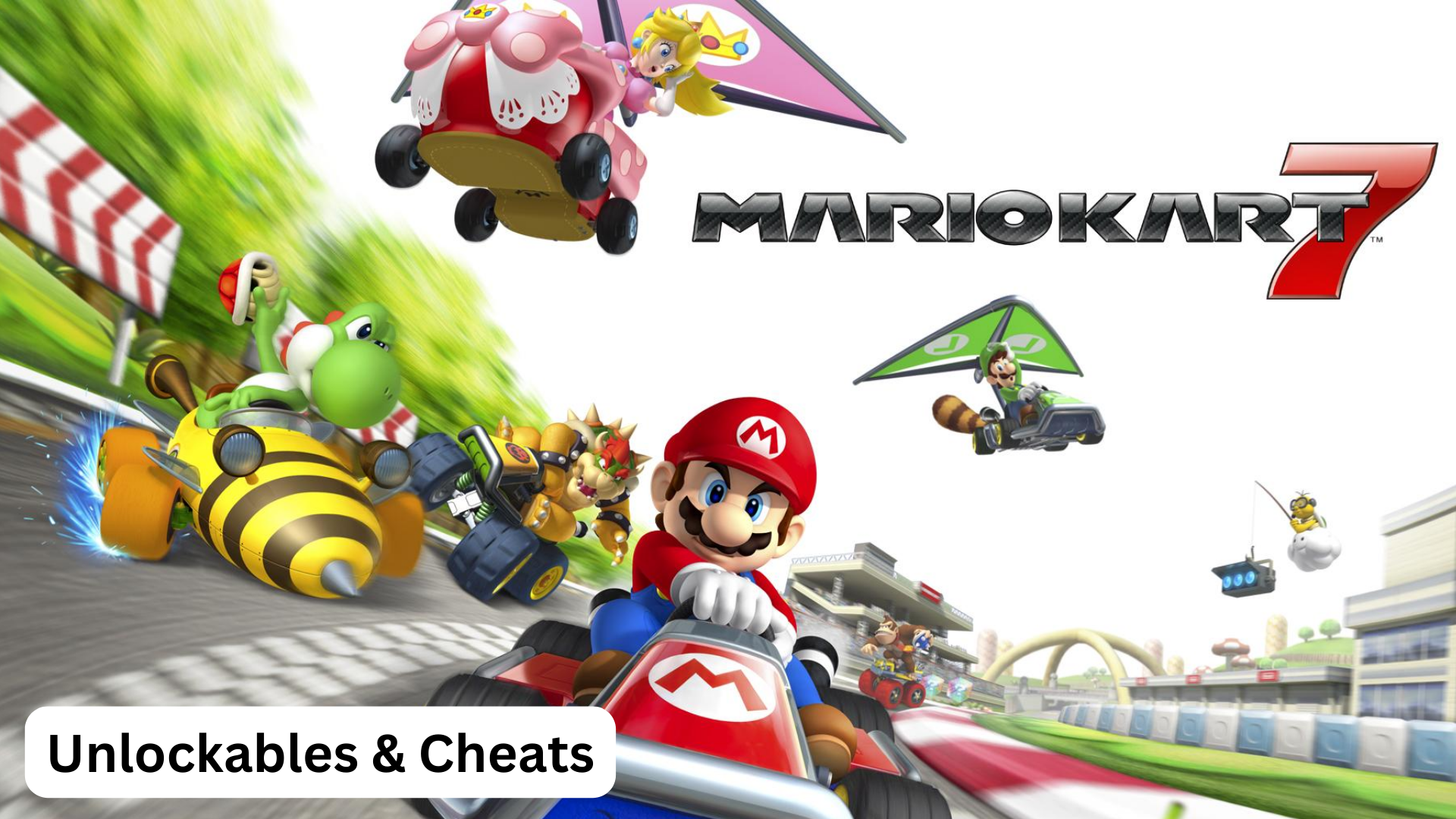 Mario Kart 7 Unlockables & Cheats