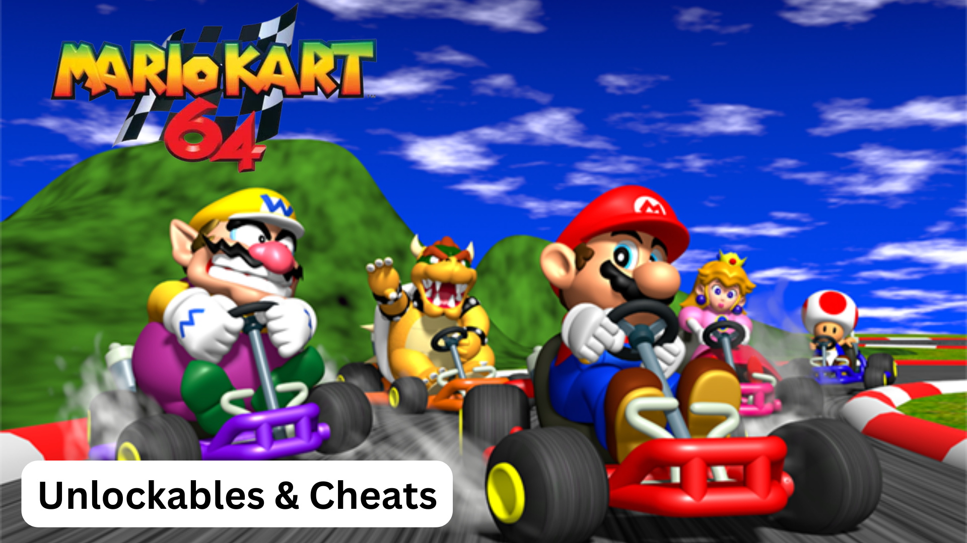 Mario Kart 64 Unlockables & Cheats