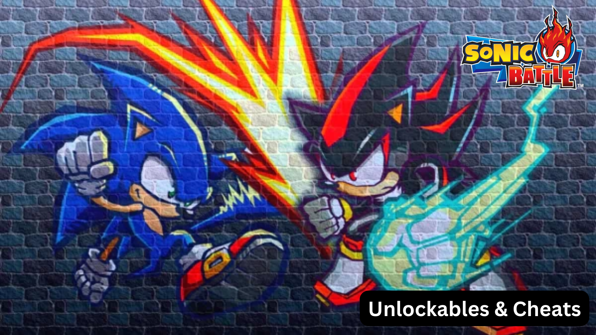 sonic battle unlockables & cheats