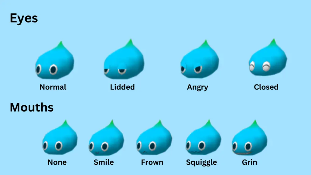 chao face appearance combinations sonic adventure 2