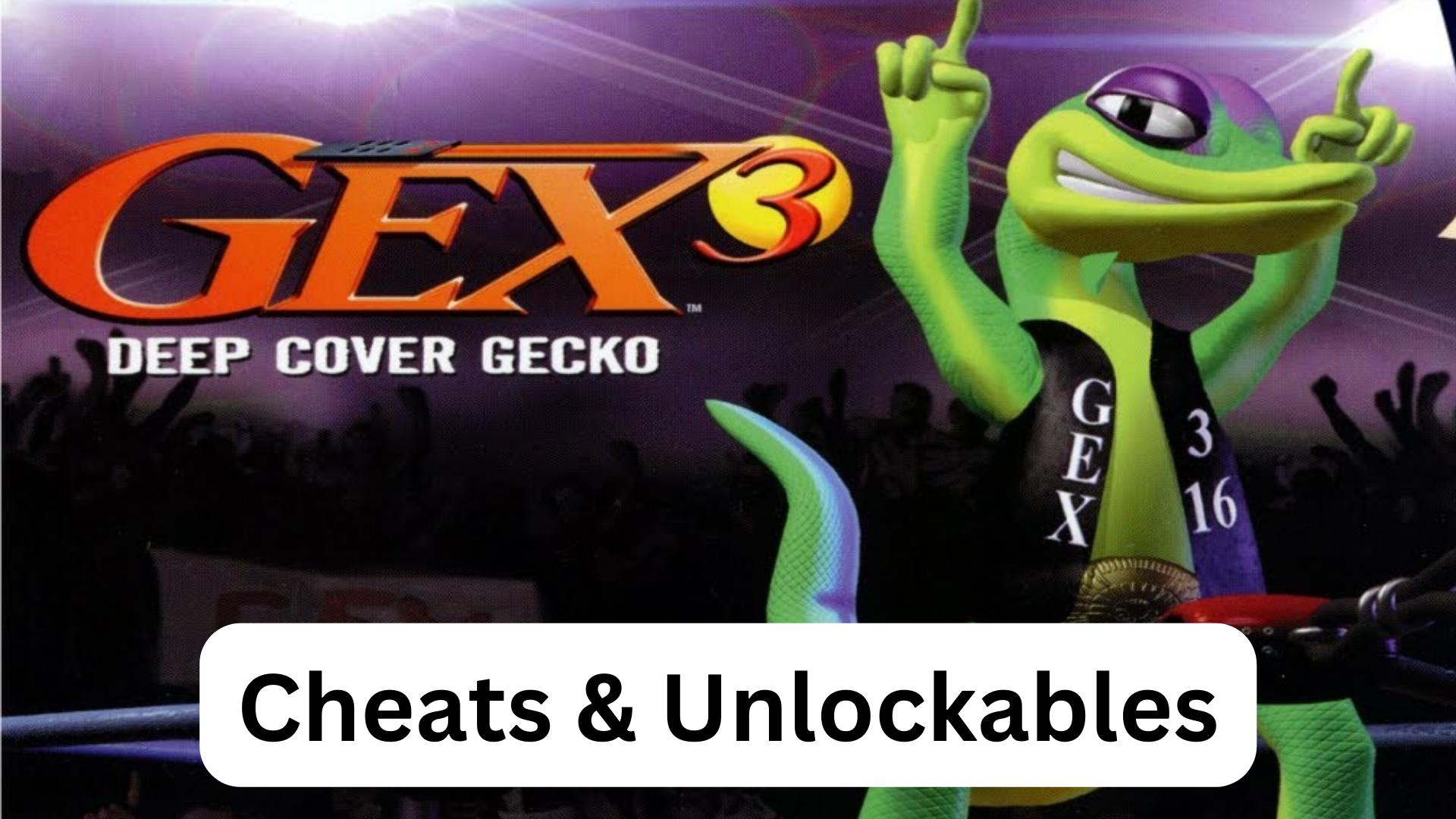 gex 3: deep cover gecko cheats and unlockables