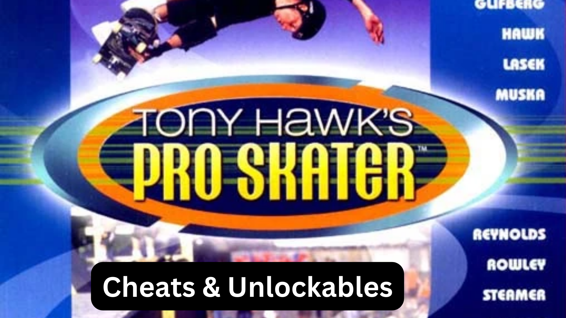 tony hawk's pro skater cheats
