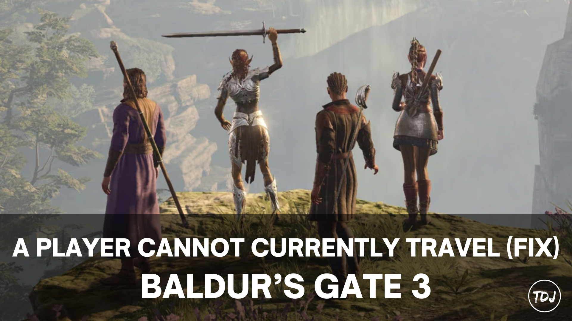 a player cannot currently travel bg3