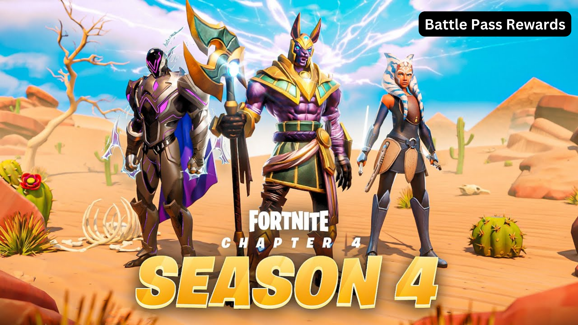 fortnite chapter four season four battle pass rewards