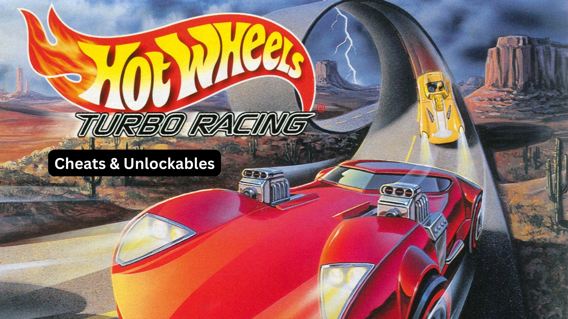 hot wheels turbo racing cheats and unlockables