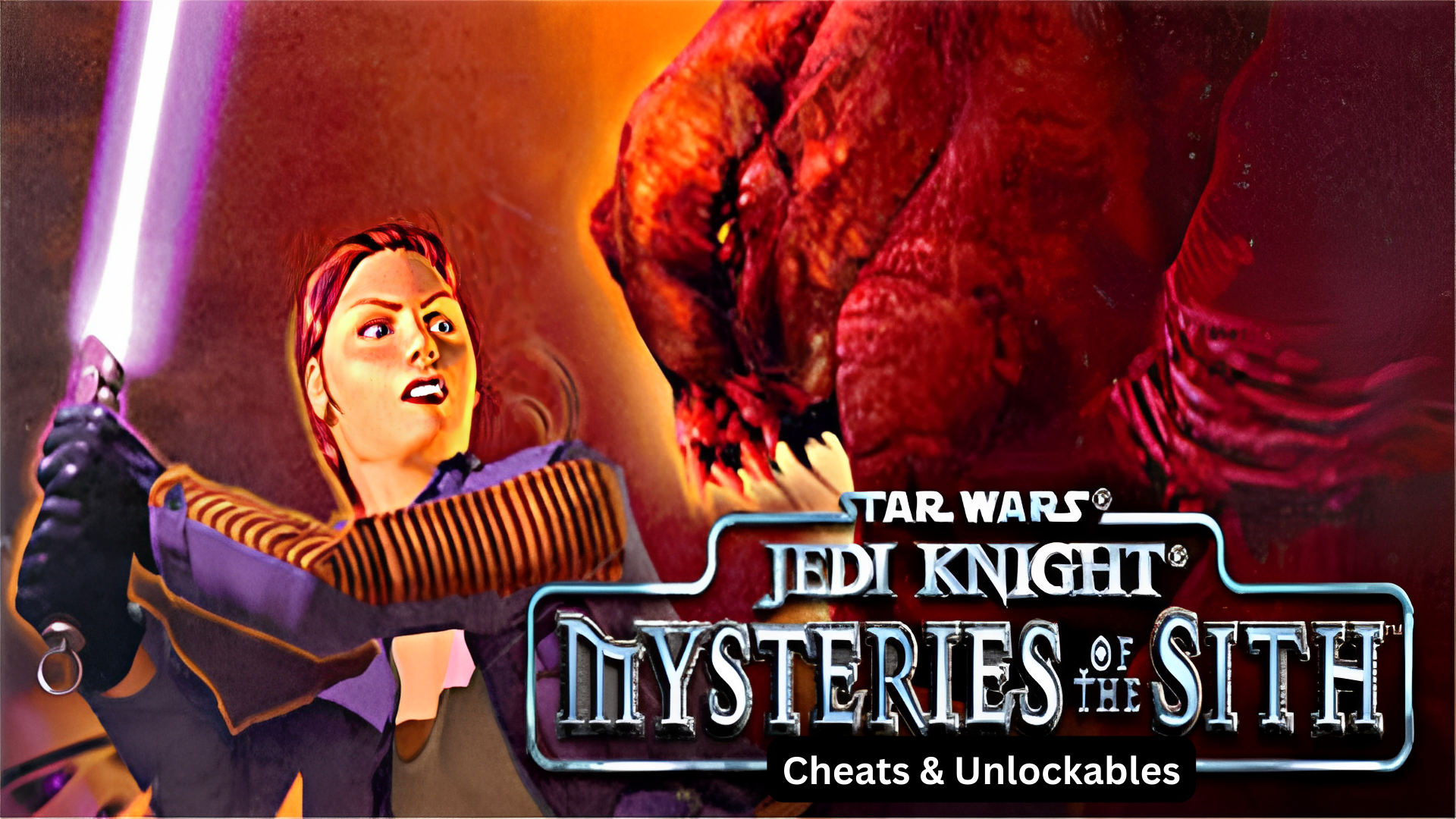 star wars jedi knight: mysteries of the sith cheats and unlockables