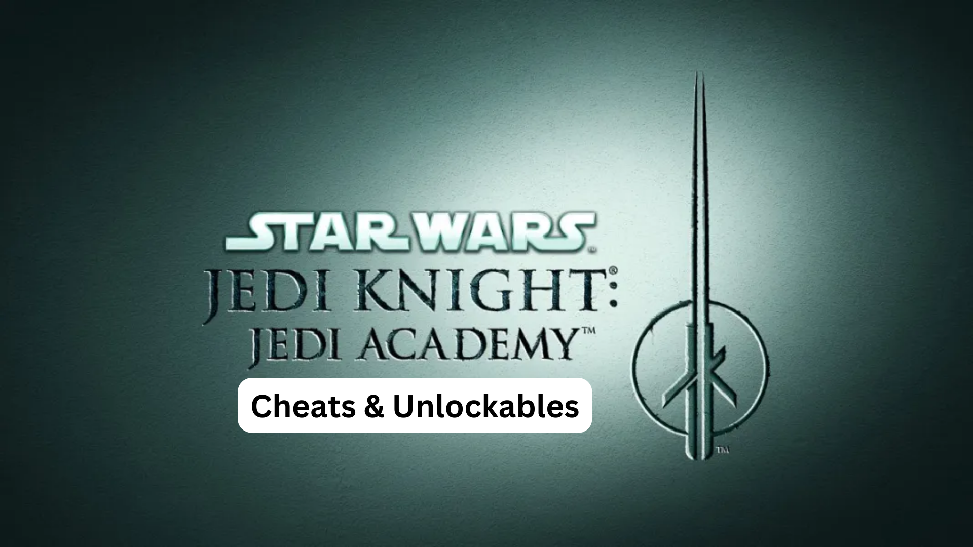 star wars jedi knight: jedi academy cheats and unlockables