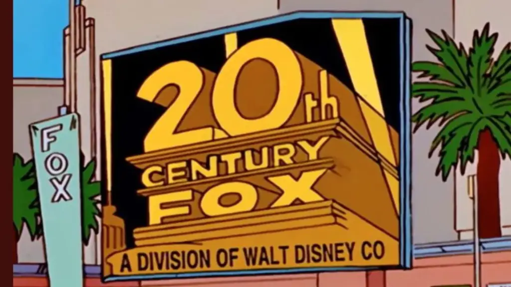 the simpsons disney and fox merger