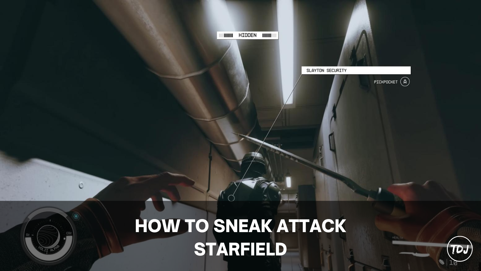 starfield how to sneak attack