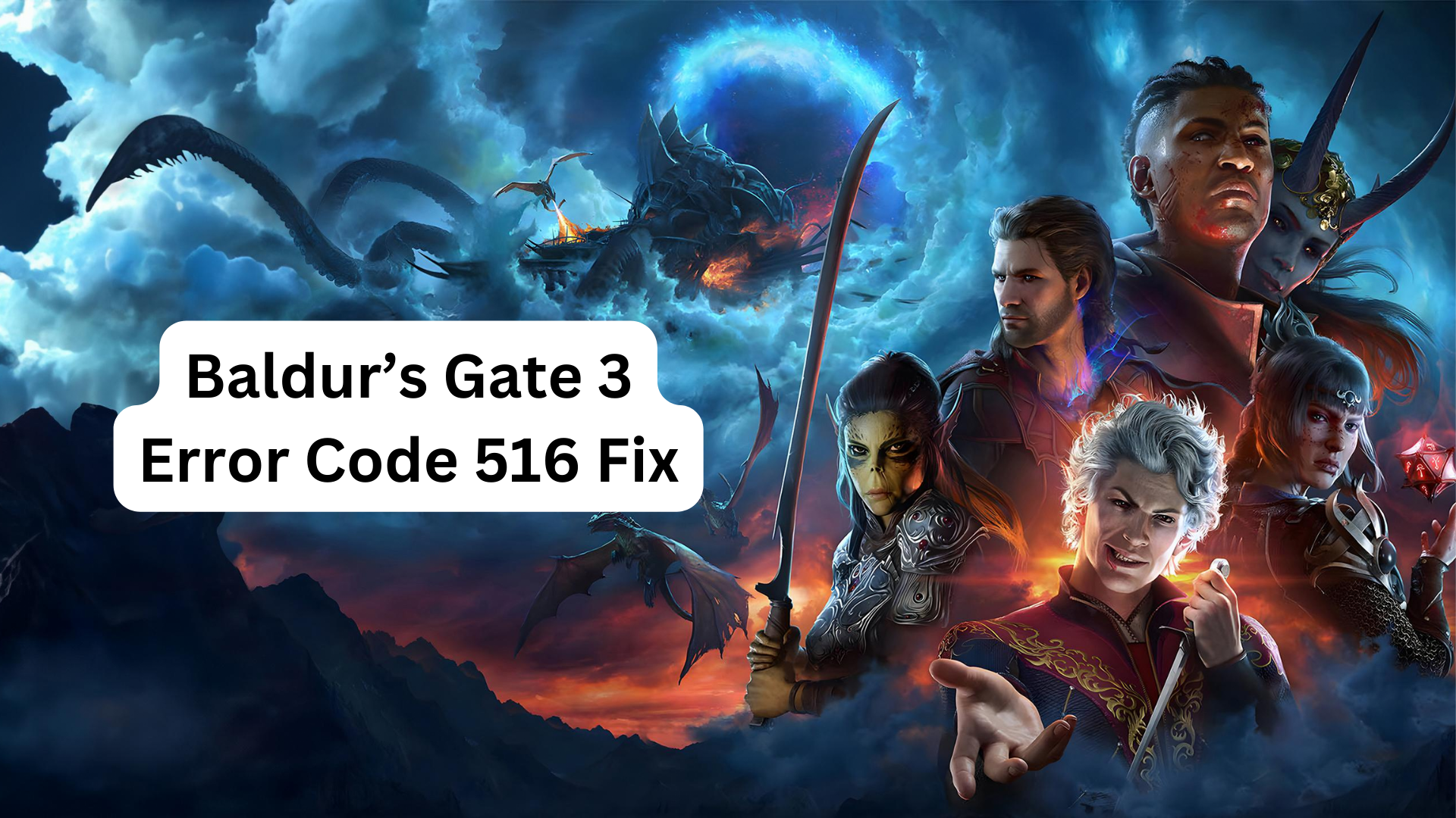 baldur's gate 3 error 516 fix