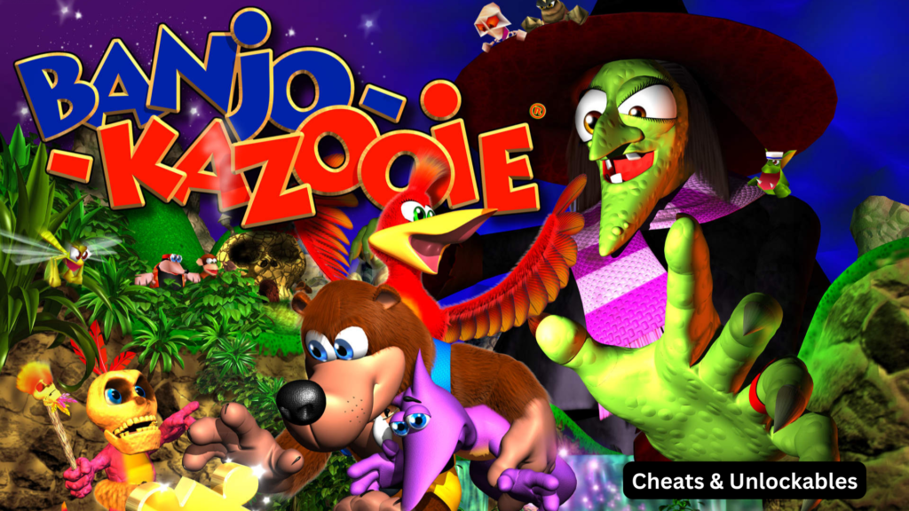 BanjoKazooie Cheats & Unlockables The Daily Juice
