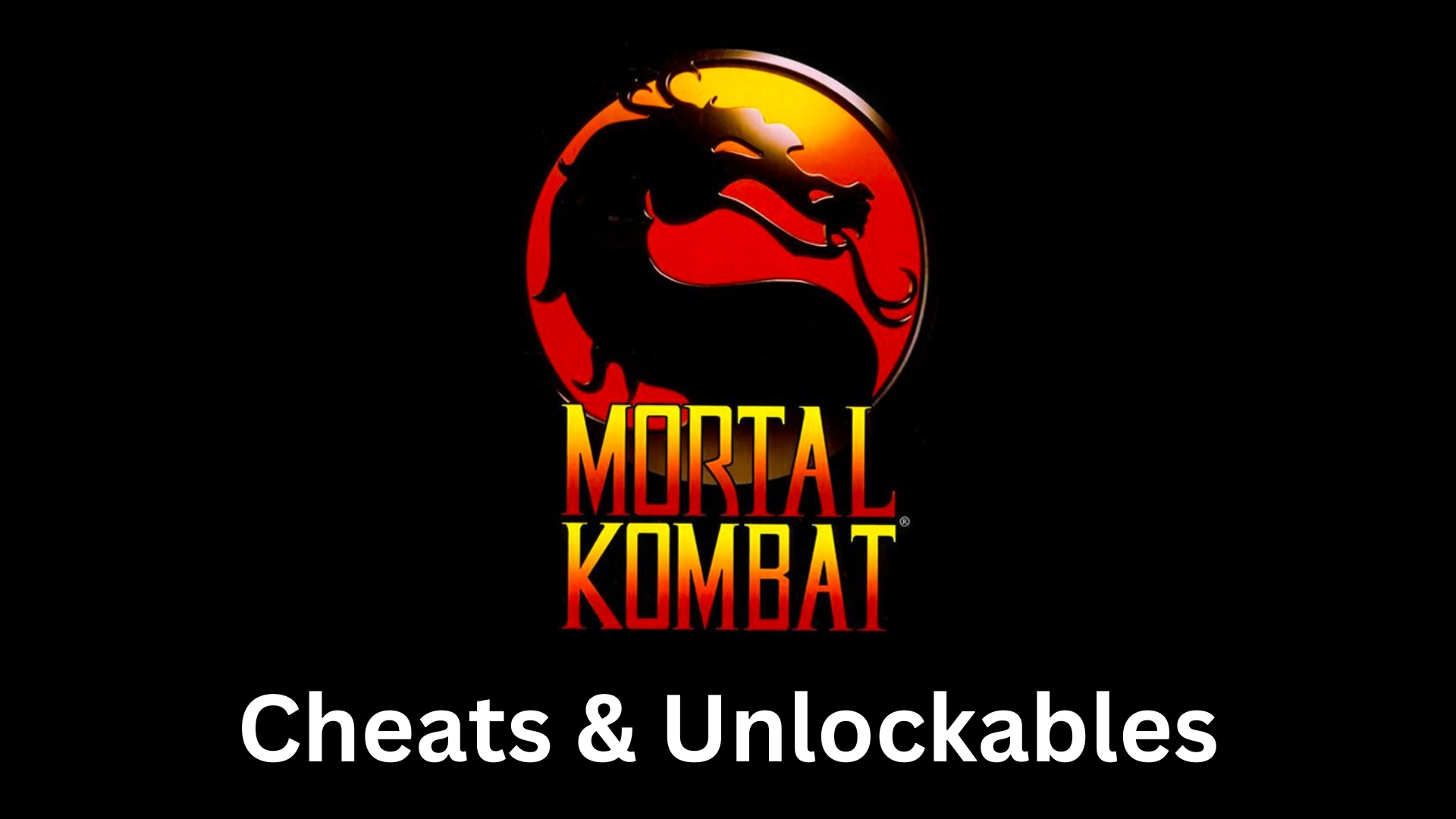 mortal kombat (1992) cheats and unlockables