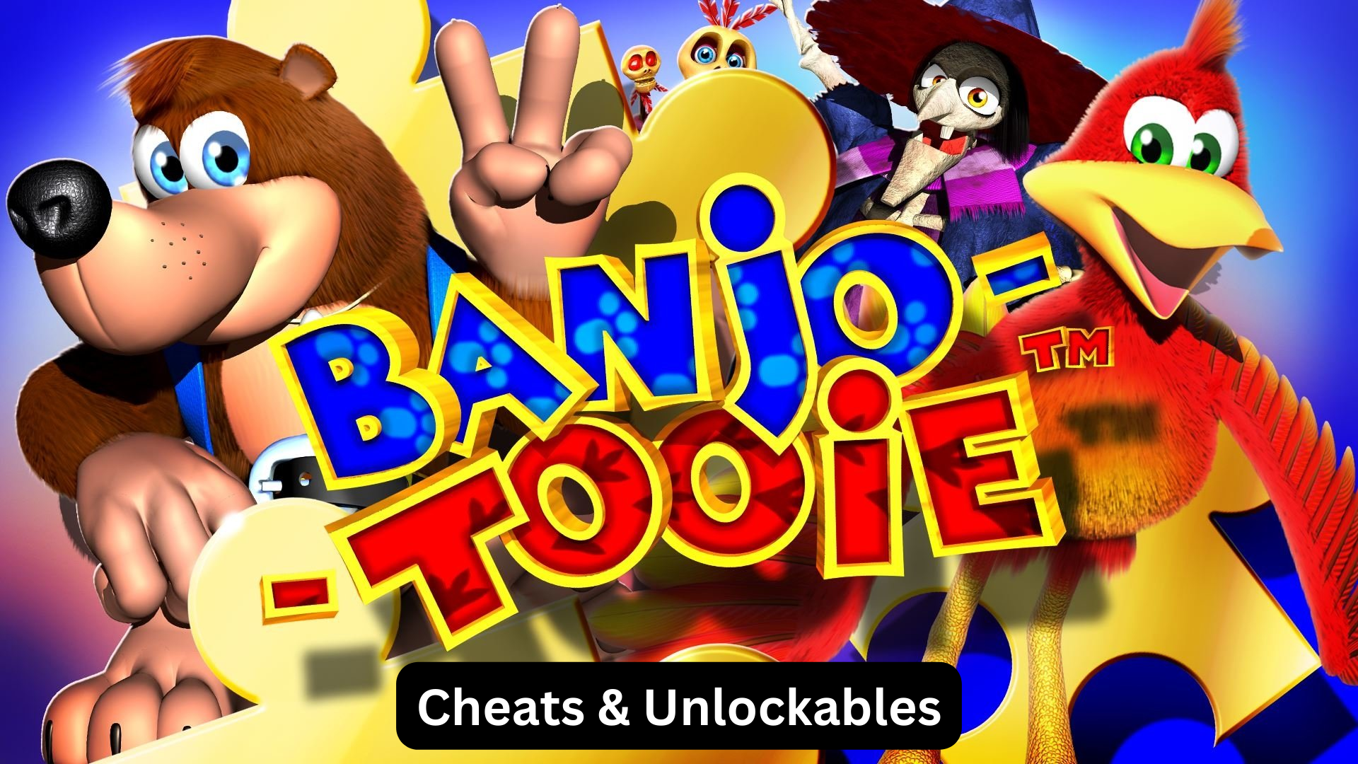 banjo-tooie cheats and unlockables