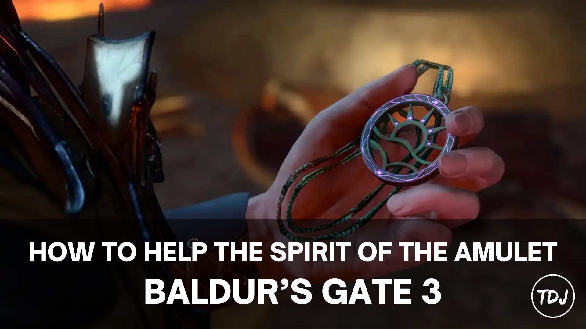 how to help the spirit of the amulet baldur's gate 3