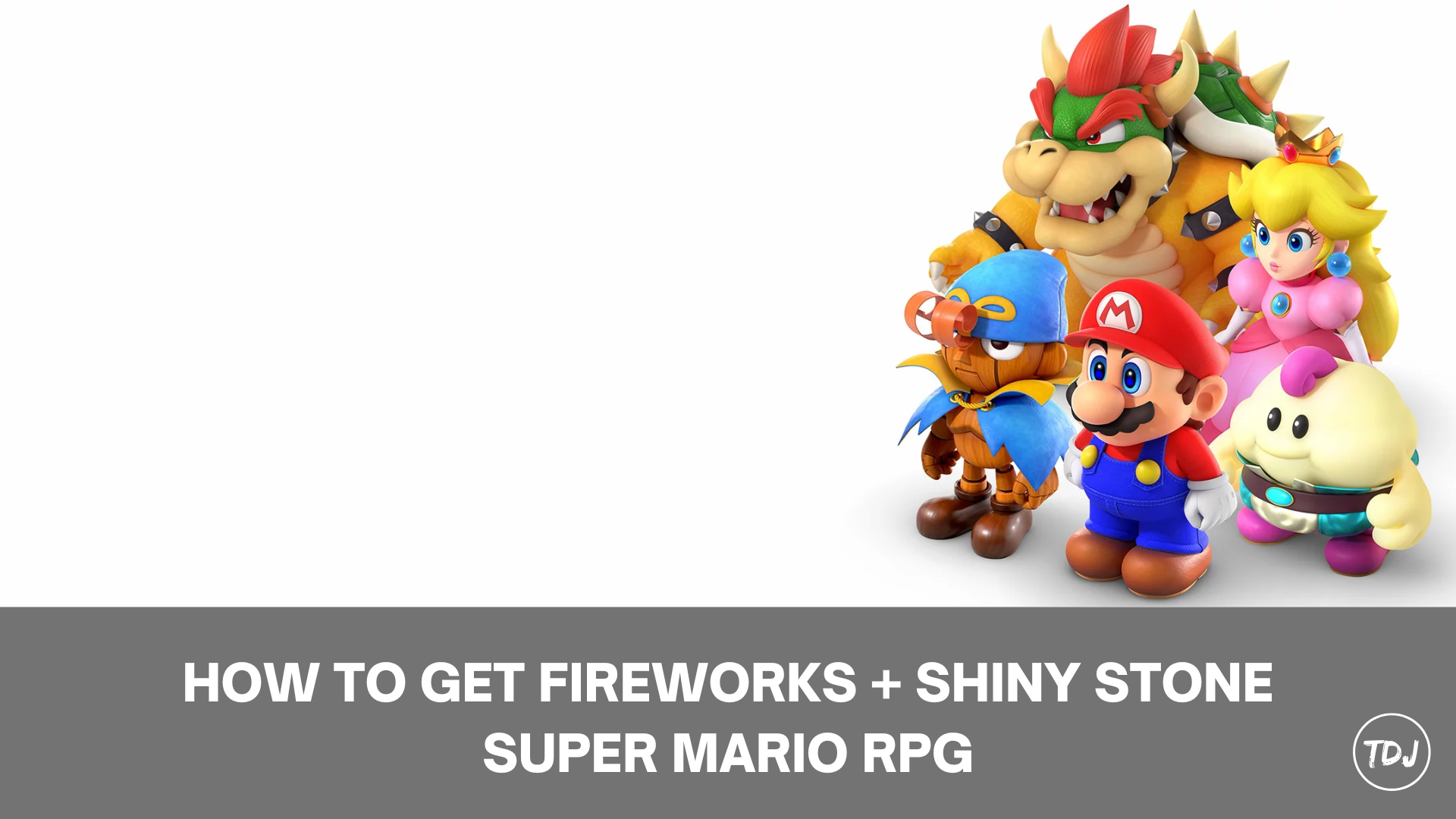 how to get fireworks + shiny stone super mario rpg