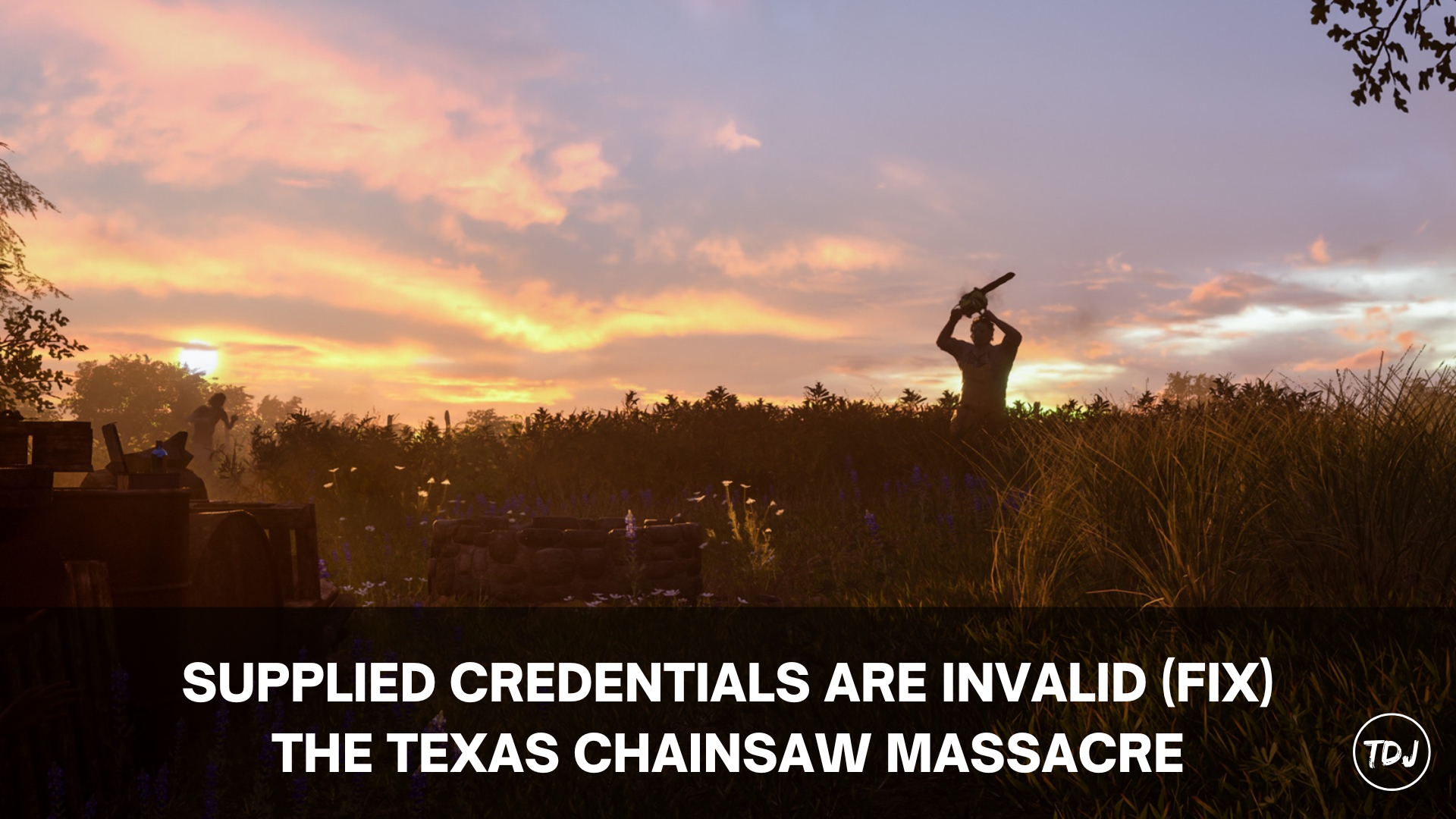 supplied credentials are invalid error fix the texas chainsaw massacre