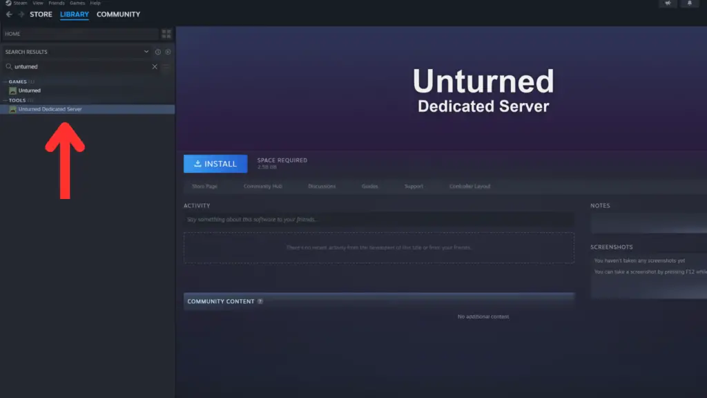 unturned dedicated server