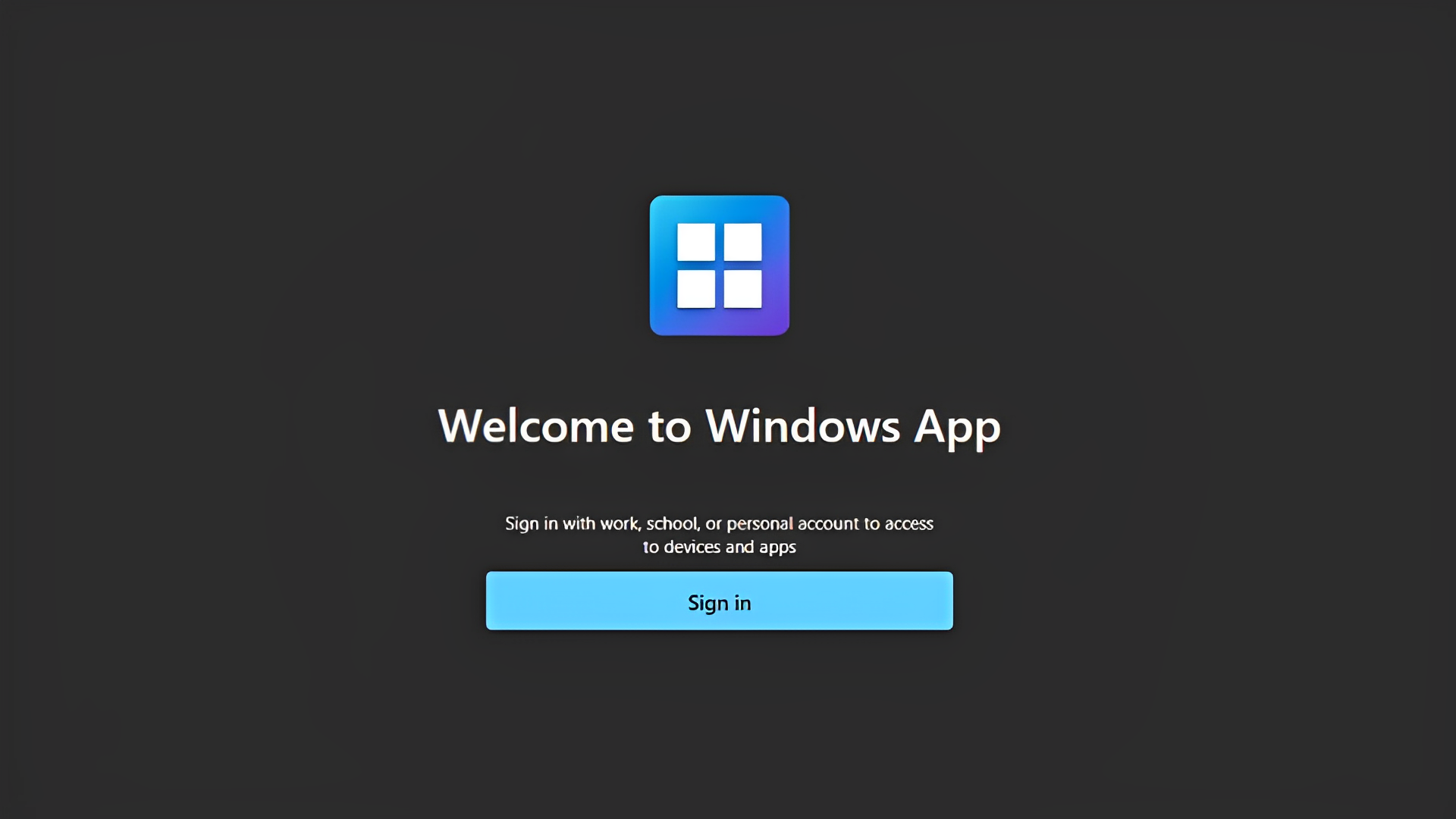 windows app