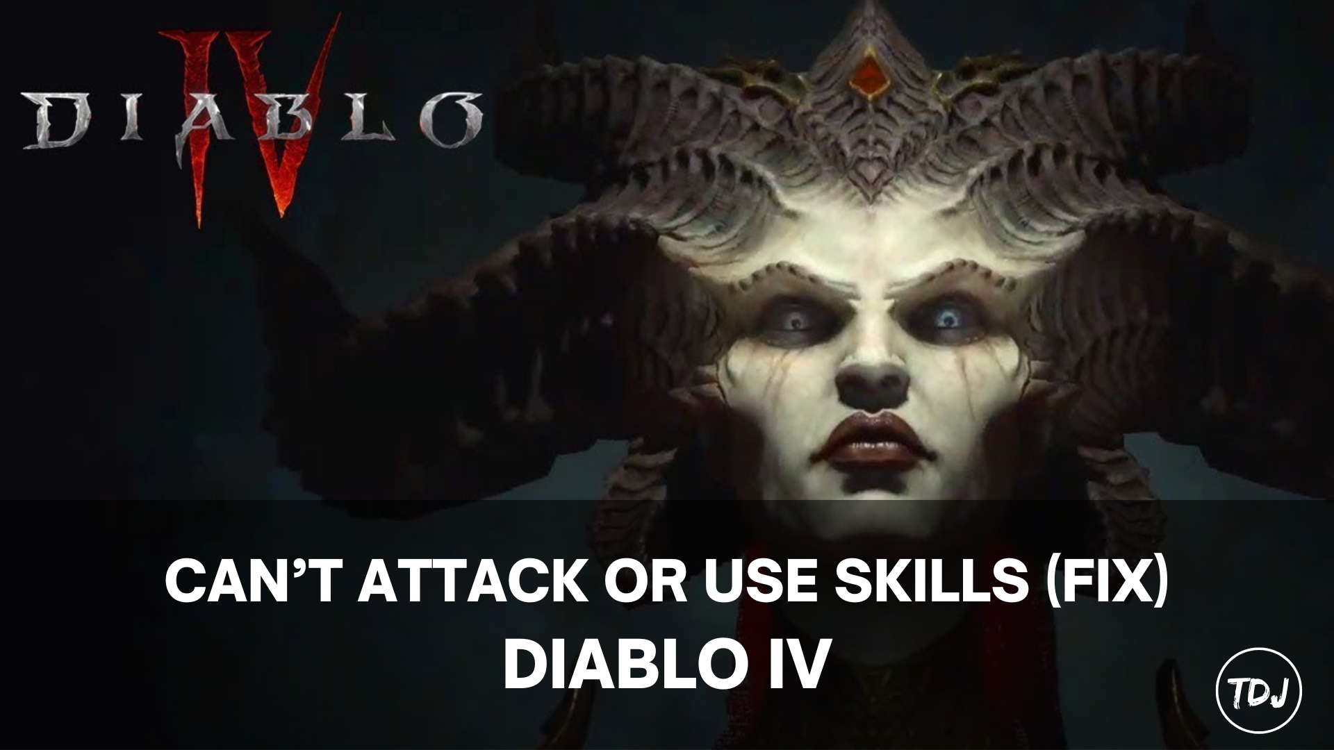 diablo iv cant attack or use skills fix