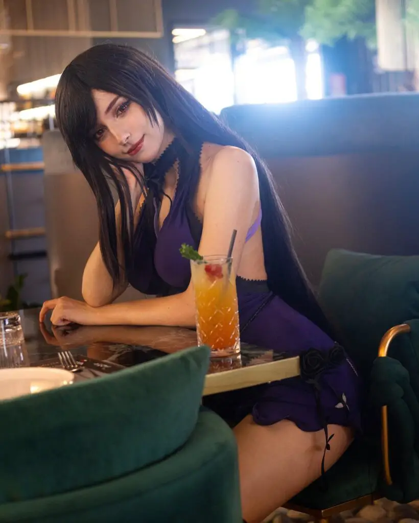 himee lily tifa cosplay