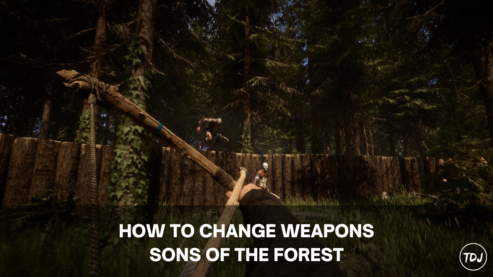 sons of the forest how to change weapons