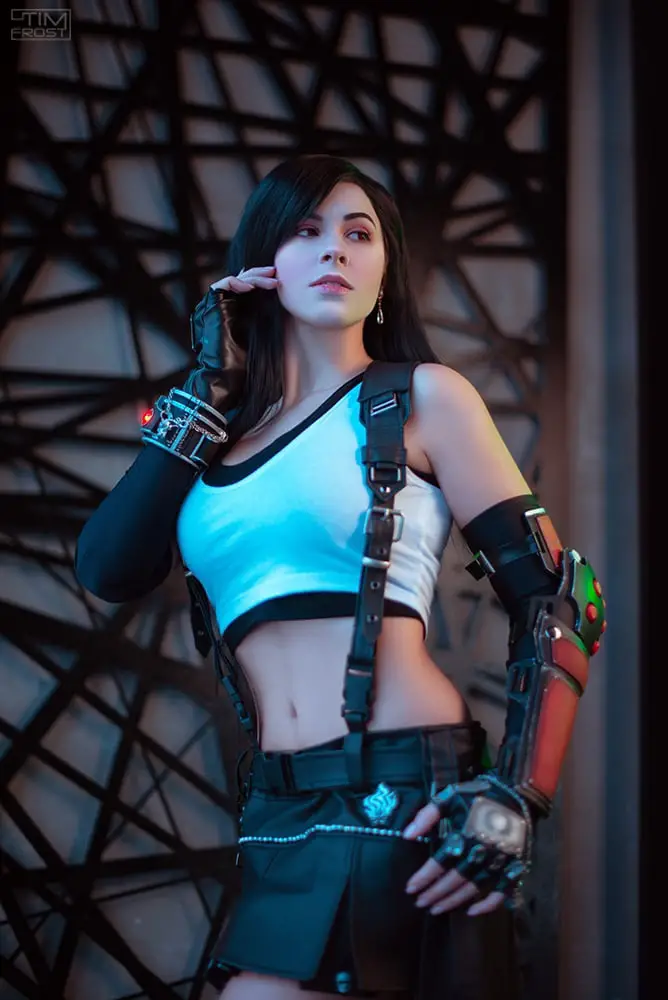 yuna kairi tifa cosplay