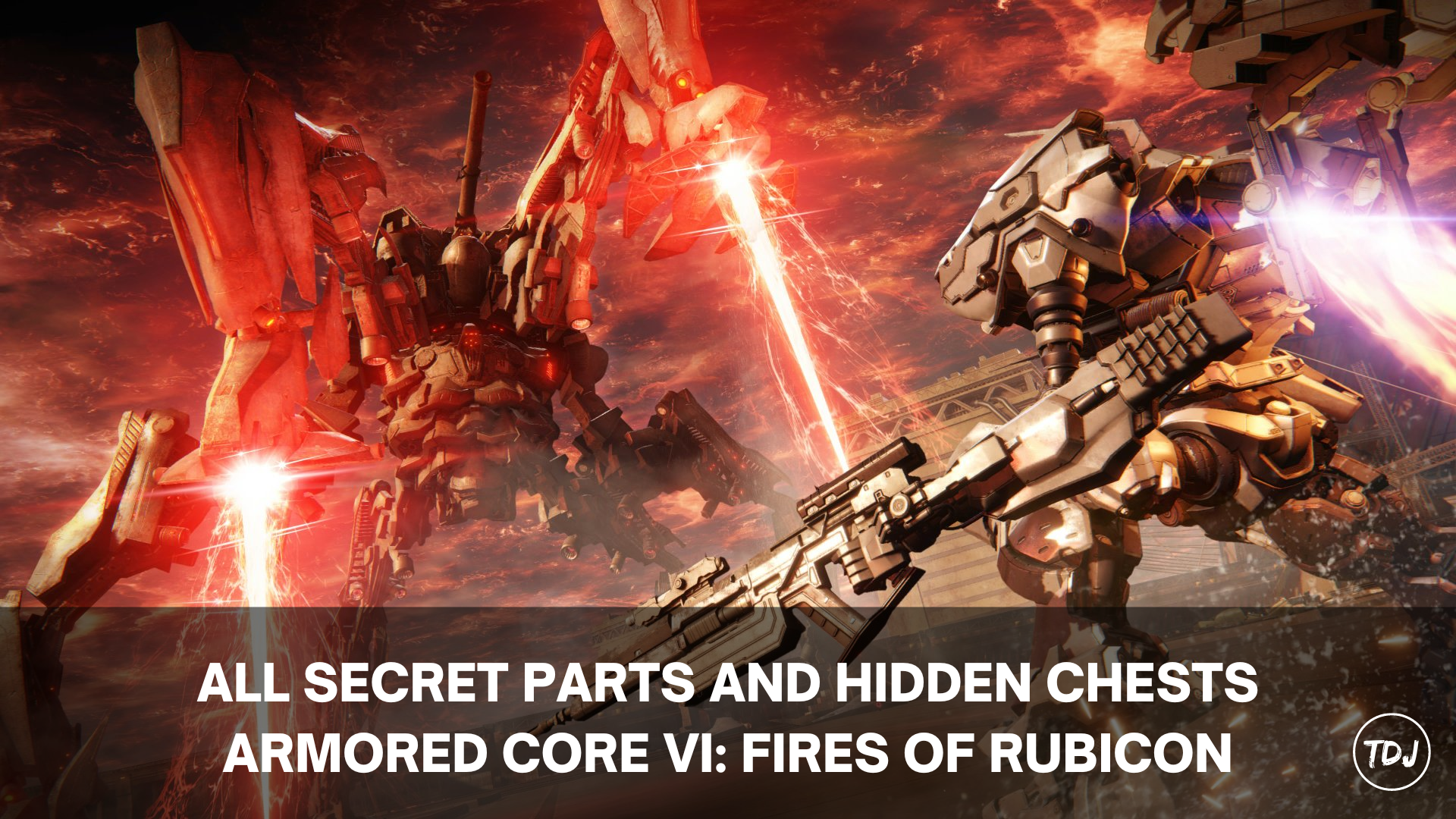 armored core vi all secret parts and hidden chests