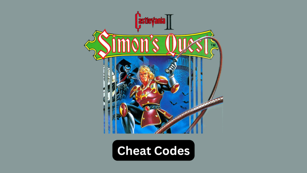 Random Nes Cheat Code Castlevania II: Simon's Quest (NES) - Cheat Codes | The Daily Juice