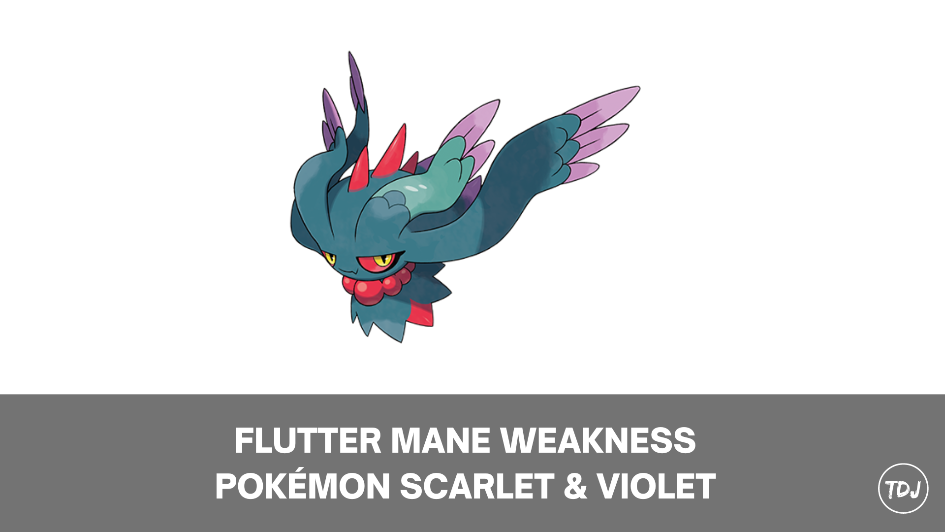 flutter mane weakness pokemon scarlet and violet