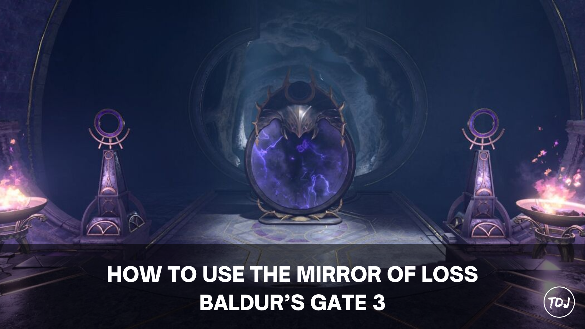 baldur's gate 3 how to use the mirror of loss