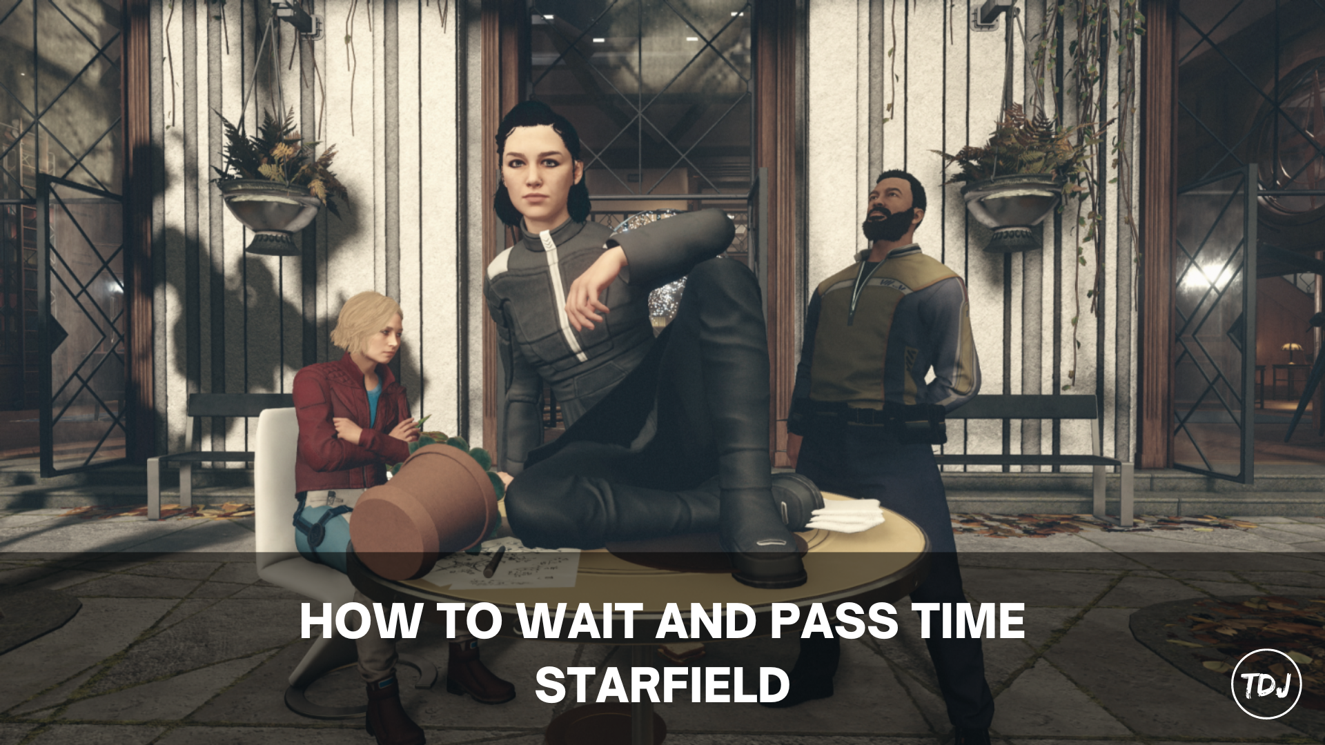 starfield how to wait and pass time