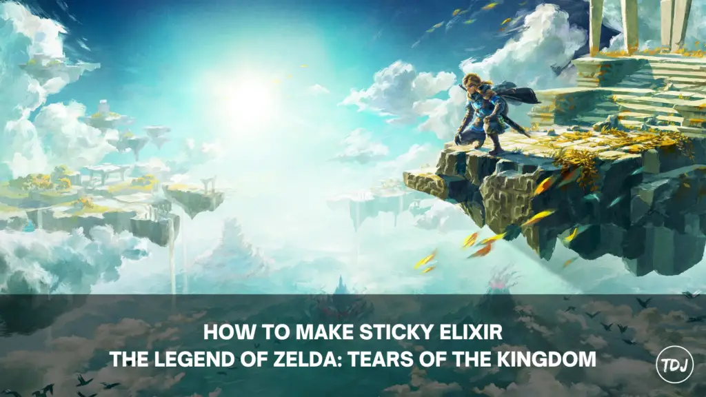 Zelda TOTK - How to Make Sticky Elixir | The Daily Juice