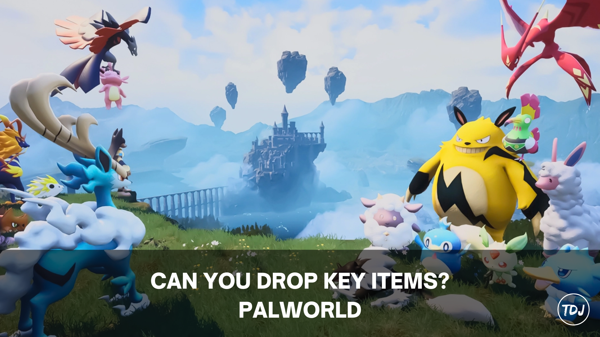 palworld can you drop key items