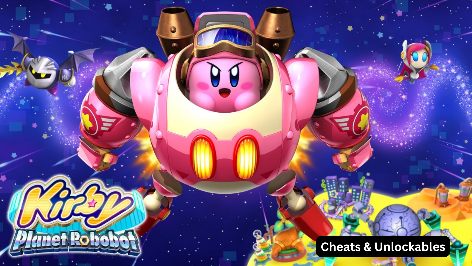 kirby planet robobot cheats and unlockables