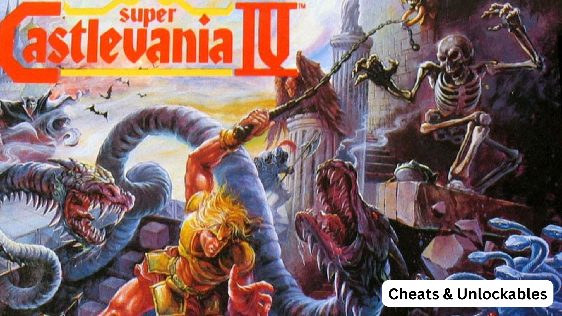 super castlevania iv cheats and unlockables