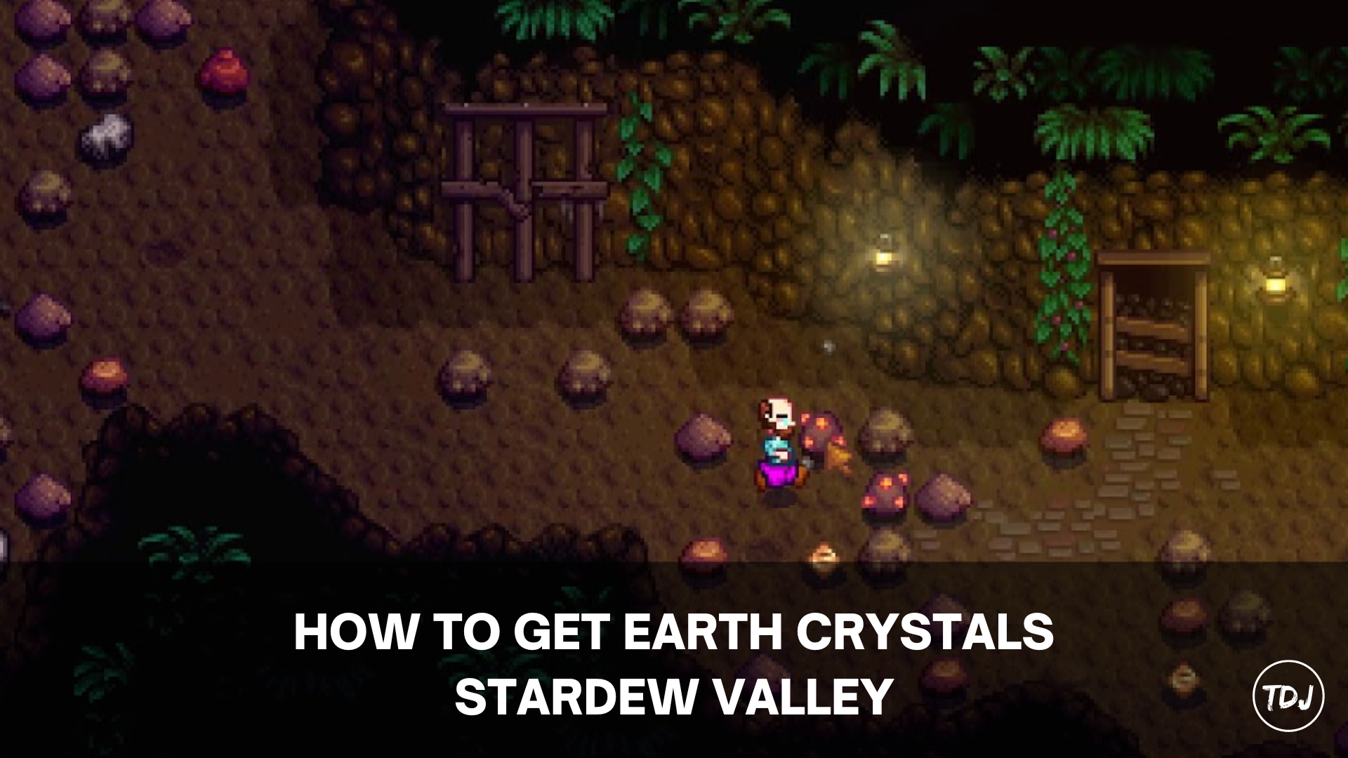 stardew valley how to get earth crystals