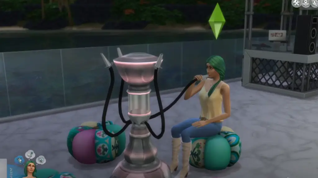 how to smoke weed in the sims 4